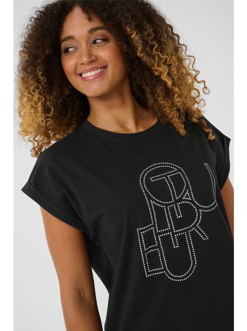 CULTURE Shirt in Schwarz