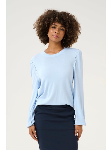 CULTURE Pullover in Hellblau