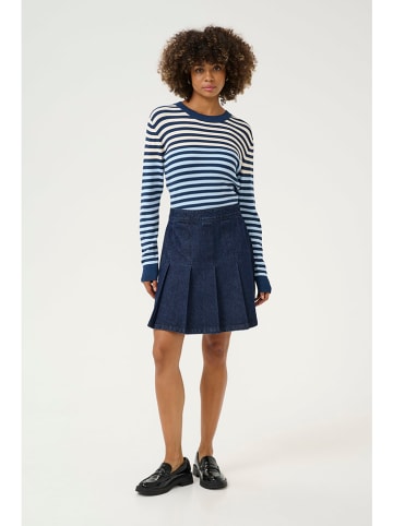CULTURE Spijkerrok donkerblauw