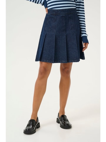 CULTURE Spijkerrok donkerblauw