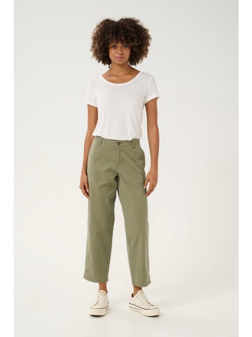 CULTURE Hose in Oliv