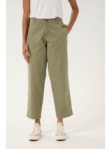 CULTURE Hose in Oliv