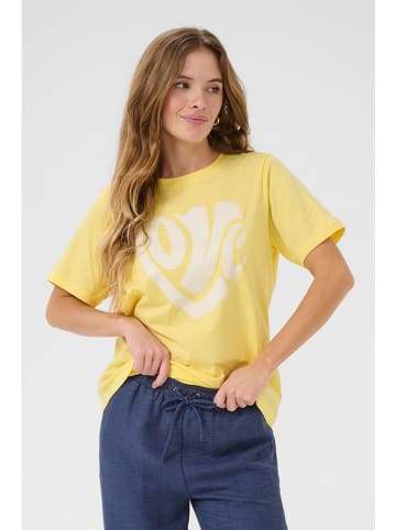 CULTURE Shirt geel