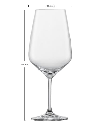 Schott Zwiesel 4er-Set: Rotweingläser "Tulip" - 656 ml
