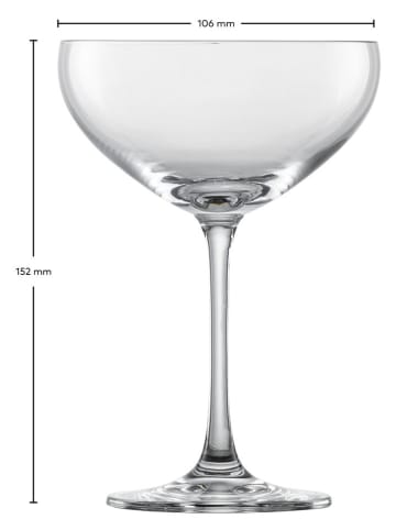 Schott Zwiesel 4er-Set: Sektschalen "Bar Special" - 281 ml