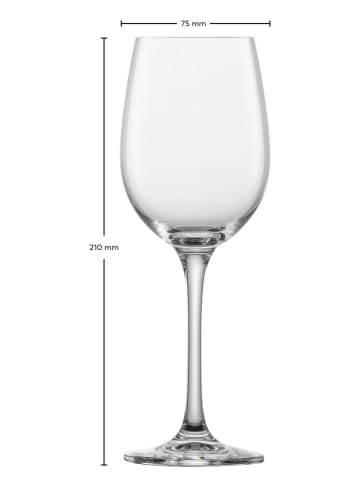 Schott Zwiesel Kieliszki (4 szt.) "Classico" do czerwonego wina - 312 ml