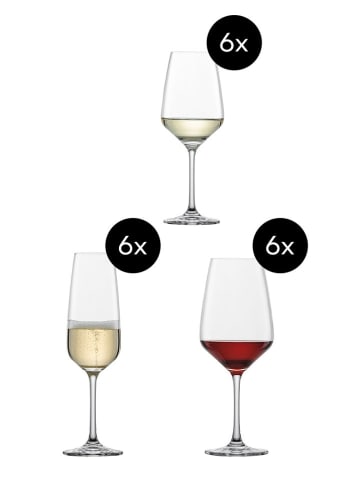 Schott Zwiesel 18-częściowy zestaw "Tulip"