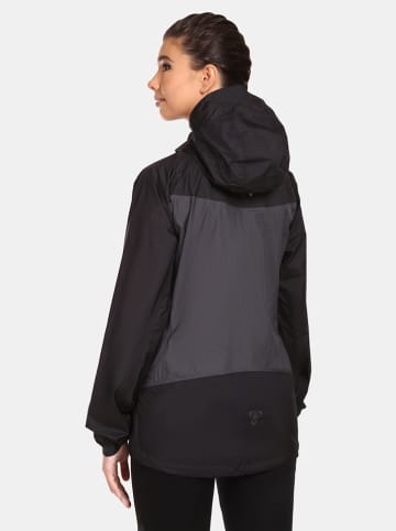 Kilpi Funktionsjacke "Hurricane" in Grau/ Schwarz