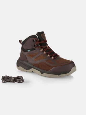 Kilpi Buty trekkingowe "Piton" w kolorze brązowym