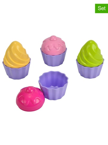 Simba 9-delige zandvormpjesset "Cupcake" meerkleurig - vanaf 10 maanden