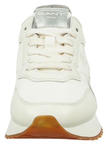 GANT Footwear Leder-Sneakers in Creme
