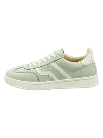 GANT Footwear Leder-Sneakers in Salbei