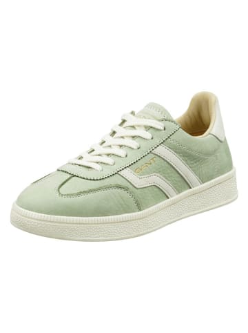GANT Footwear Leder-Sneakers in Salbei