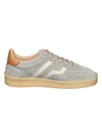GANT Footwear Leder-Sneakers "Dreamy" in Grau/ Weiß