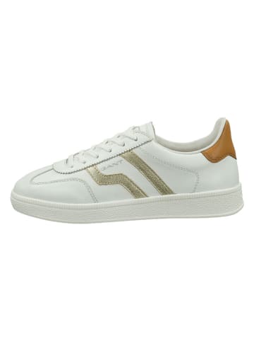 GANT Footwear Leder-Sneakers in Weiß