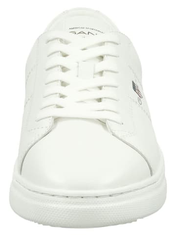 GANT Footwear Leder-Sneakers in Weiß