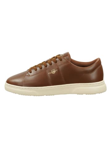 GANT Footwear Skórzane sneakersy w kolorze jasnobrązowym