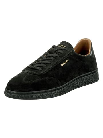 GANT Footwear Skórzane sneakersy w kolorze czarnym