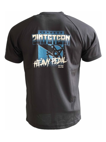 Zimtstern Fahrradshirt "Heavy Pedalz" in Anthrazit