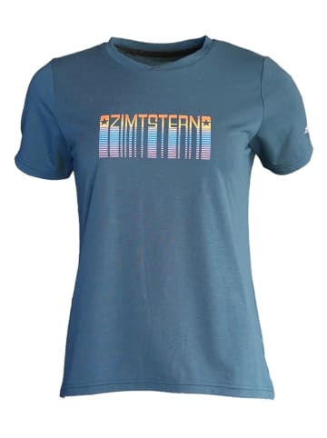 Zimtstern Fahrradshirt "Setz" in Blau