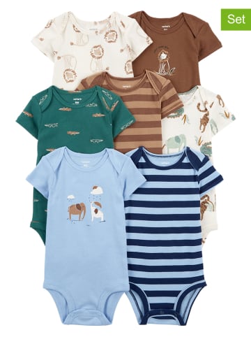 carter's 7-delige set: rompers meerkleurig