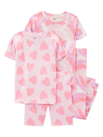 carter's 2er-Set: Pyjamas in Rosa