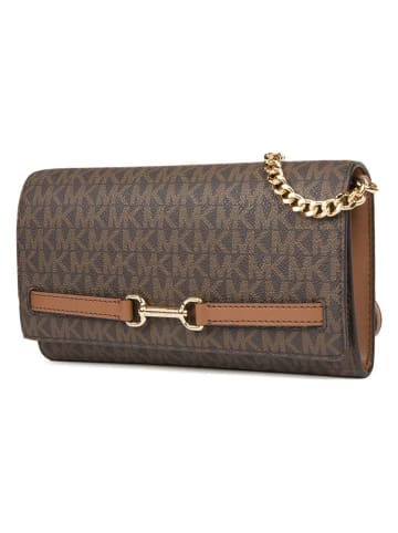 Michael Kors Schoudertas donkerbruin - (B)19 x (H)9 x (D)2 cm
