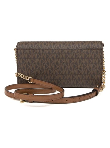 Michael Kors Umhängetasche in Dunkelbraun - (B)19 x (H)9 x (T)2 cm