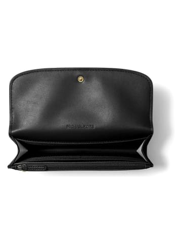 Michael Kors Leren portemonnee zwart - (B)19,7 x (H)10,2 x (D)2,5 cm