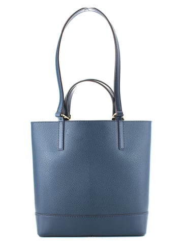 Michael Kors Leder-Schultertasche in Blau - (B)27 x (H)30 x (T)9 cm