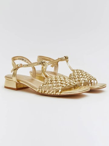 Bellucci Sandaletten in Gold