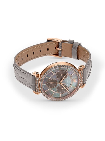 Swarovski Chronograph in  Rosévegold/ Grau