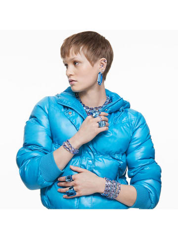 Swarovski Creolen mit Kristallen