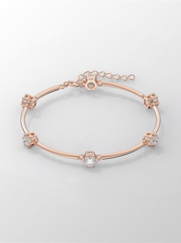 Swarovski Rosévergold. Armkette mit Schmuckelementen