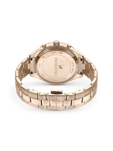 Swarovski Chronograph in Gold/ Blau