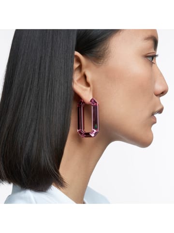Swarovski Creolen mit Kristallen