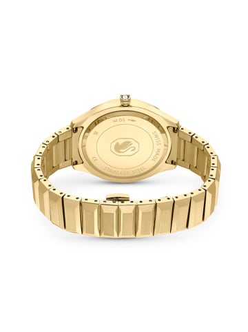 Swarovski Quarzuhr in Gold/ Grün/ Weiß