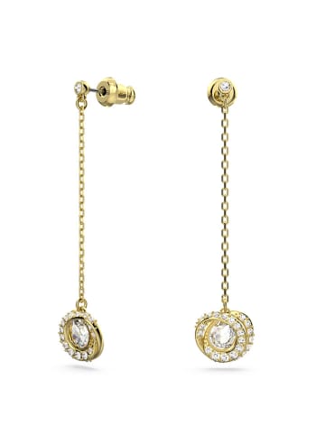 Swarovski Vergold. Ohrstecker mit Kristallen