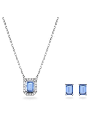 Swarovski 2tlg. Schmuckset: Halskette und Ohrstecker