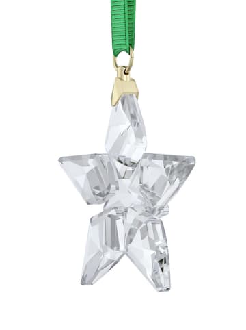 Swarovski Kristallstern in Transparent/ Grün