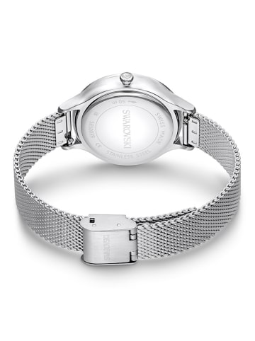 Swarovski Kwartshorloge zilverkleurig/wit