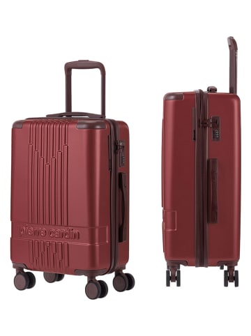 Pierre Cardin 3-delige hardcase-trolleyset bordeaux