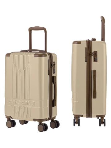 Pierre Cardin 3tlg. Hardcase-Trolleyset in Beige