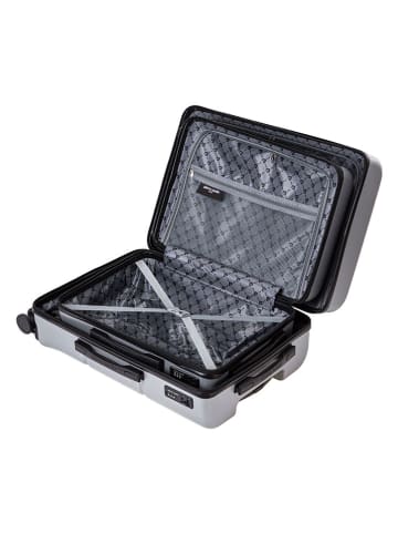 Pierre Cardin 2tlg. Hardcase-Trolleyset in Silber