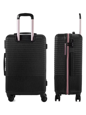 Pierre Cardin Walizka w kolorze czarnym - 47 x 67 x 25 cm