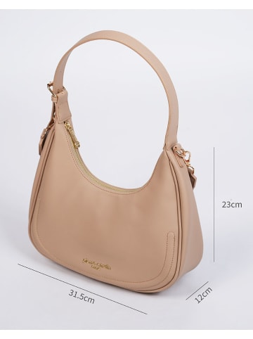 Pierre Cardin Schultertasche in Beige