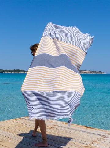 Hammam Hamamtuch in Blau - (L)180 x (B)100 cm