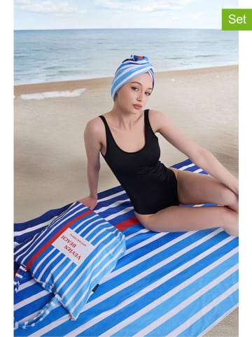 Samimi 3-delige strandset blauw