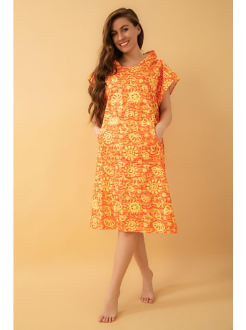 Samimi Poncho in Orange