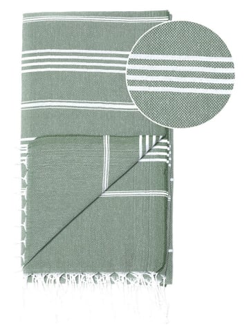 Samimi Chusta hammam w kolorze khaki - 180 x 100 cm